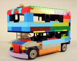 Конструктор LEGO Classic Коробка кубиків LEGO для творчого конструювання середнього розміру 484 деталі (10696)