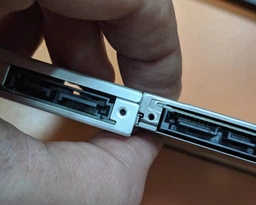Адаптер подключения Grand-X HDD 2.5'' в отсек привода ноутбука SATA/mSATA (HDC-25) фото от покупателей 2