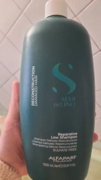 Шампунь Alfaparf Semi Di Lino Reconstruction Reparative Low Shampoo 1000 мл фото от покупателей 1