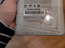 Олива моторна Nissan Motor Oil 5W40 1л фото від покупців 7