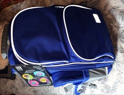 Рюкзак напівкаркасний шкільний Kite Education Smart 38 x 28 x 15 см 16-25 л Синій (K19-702M-3) фото від покупців 11