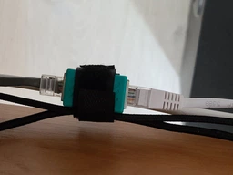 З'єднувач RJ45 8P8C мама - мама RJ45 для з'єднання кабелю, екранований, зелений, Q50