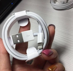 Кабель для iPhone Apple Lightning to USB Data Cable зарядний дріт для iPad iPhone iPod IOS провід синхронізації 1М комплект 5 штук PAVLYSH PC-05 фото від покупців 4