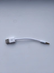Дата кабель USB 2.0 AM to 3.5mm M 0.15m for iPod Shuffle Charge&Sync White Extradigital (KBA1651)