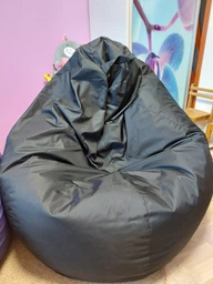 Кресло мешок груша Овал Coolki Оксфорд 600ДПУ XXXL 140x100 Зеленый фото от покупателей 6