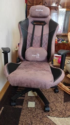 Комп'ютерне крісло для геймера AeroCool Duke Tan Grey (AEROAC-280DUKE-GREY) фото від покупців 15