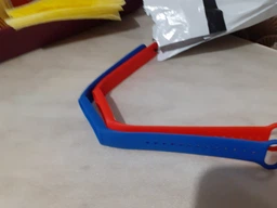Комплект ремінців MRK для Xiaomi Mi Band 5/6/7 Galaxy три ремінці + металева кнопка (mrk7766) фото від покупців 6