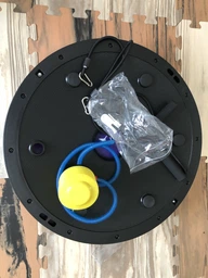 Балансувальна платформа BOSU Ball 60 см фіолетова з ніжками (напівсфера Bosu, тренажер-балансир БОСУ) EFBS-V фото від покупців 1