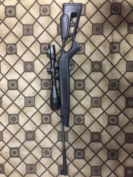 Чехол для винтовок с оптикой длиной до 115 см синтетика черный Ч-1 115