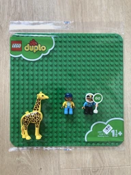 Конструктор LEGO DUPLO Большая зеленая строительная пластина (38х38) 1 деталь (2304) фото от покупателей 6