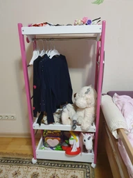 Стойка для одежды Fenster Малюк Розовый фото от покупателей 1