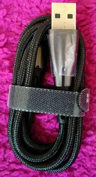 Кабель ColorWay USB - MicroUSB Zinc Alloy + Led 2.4А 1 м Black (CW-CBUM035-BK) фото от покупателей 2