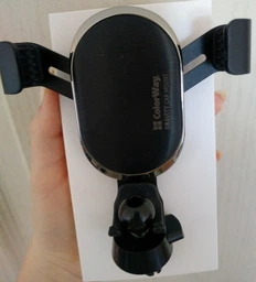 Автодержатель для телефона ColorWay Metallic Gravity Holder Black (CW-CHG01-BK) фото от покупателей 6