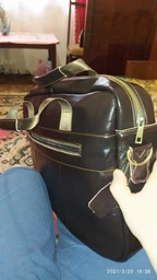 Чоловіча шкіряна сумка для ноутбука та документів Vintage Коричнева 56651