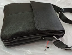 Мужская сумка кожаная Laras K103508 Black (ROZ6300004281)
