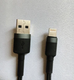 Кабель Baseus Cafule Cable Lightning – USB 1.0 м 2 A Black (CALKLF-BG1)