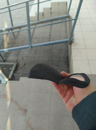 Багаторазова маска питта Ulka проста, чорна фото від покупців 2