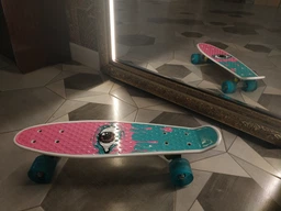 Пенни Борд Со Светящимися Колесакми Best Board Пенни Борд С Глазом (Длина Деки 55 см) фото от покупателей 7