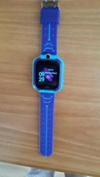 Смарт-годинник KID Watch Дитячі Розумні годинник GPS з вологозахист IP67 Сині з блакитним фото від покупців 7