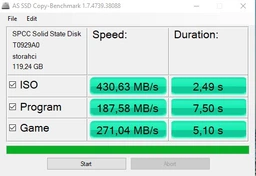 Silicon Power A56 128GB 2.5" SATAIII TLC (SP128GBSS3A56B25) фото від покупців 1