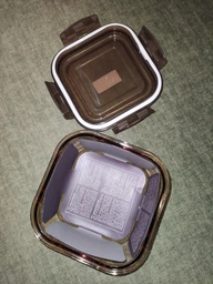Пищевой контейнер Fissman 520 мл стеклянный (6522)