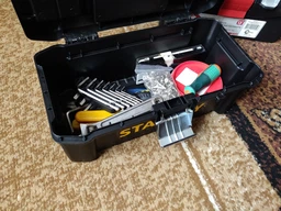 Ящик инструментальный Stanley Essential TB пластиковый с металлическим замком 32x18.8x13.2 см (STST1-75515) фото от покупателей 6