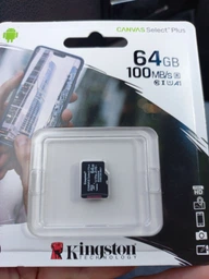 Карта памяти Kingston microSDXC 64GB Canvas Select Plus Class 10 UHS-I U1 V10 A1 (SDCS2/64GBSP) фото от покупателей 11