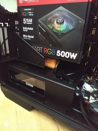 Блок живлення Thermaltake Smart RGB 600W (PS-SPR-0600NHSAWE-1), 120mm, 20+4pin, 1x4+4pin, SATA х 6, Molex 3x4pin, 2x6+2pin