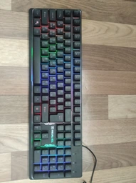Клавіатура REAL-EL 7011 Comfort Backlit Black