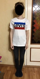 Футболка Levi's SPORTSWEAR LOGO 9E8568-G6J 14р. 164 см фото від покупців 3