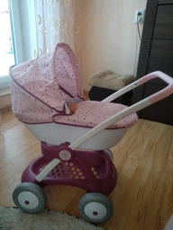 Коляска для ляльки Smoby Toys Baby Nurse Прованс Модерн люлька, з кошиком (254103) (3032162541036) фото від покупців 8