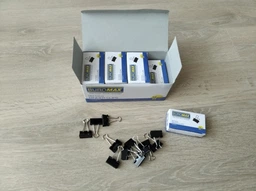 Биндеры Buromax  51 мм 12 шт Черные (BM.5301)