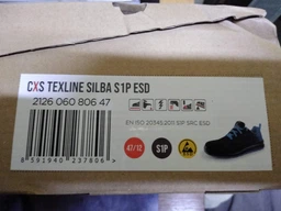 Кросівки CANIS CXS TEXLINE SILBA S1P SRC ESD 38 синьо-чорні (CXS TEXLINE SILBA38)