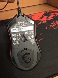 Миша MSI Clutch GM08 Gaming Mouse USB Black (S12-0401800-CLA) фото від покупців 3