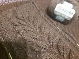 Турецкая зимняя пряжа для вязания YarnArt Silky Wool (силки вул) шерсть с шелком 336 коричневый