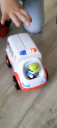 Дитяча машинка, розвиваюча музична іграшка "Швидка допомога" Hola Toys. фото від покупців 3
