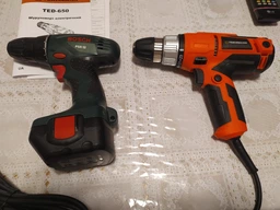 Електричний Шуруповерт Tekhmann TED-650 844128