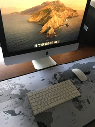 Игровая поверхность WorkPlaceShop MP СЕРАЯ КАРТА МИРА 300х900 мм фото от покупателей 10