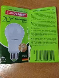 Лампочка Eurolamp (LED-A70-20274(P)) фото від покупців 8