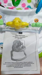 Ходунки Bambi M 3168 со съемной игровой панелью с музыкальными и световыми эффектами фото от покупателей 3