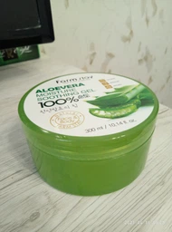 Гель с алоэ Farmstay Moisture Soothing Gel Aloe Vera 300ml (300ml) (813096-733149-2) фото от покупателей 2