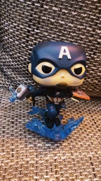 Фигурка Funko Pop! Avengers Endgame: Капитан Америка с мьёльниром 9.6см (45137) [117709] фото от покупателей 2