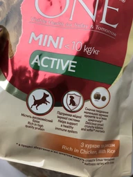 Сухий корм Purina One Mini/Small Active для дорослих собак дрібних порід з підвищеною активністю з куркою та рисом 1.5 кг (8445290348265) фото от покупателей 18
