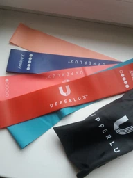 Гумки для фітнесу UPPERLUX набір 5 штук UPX002 фото от покупателей 16