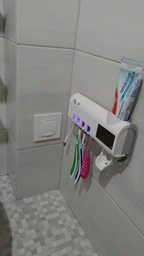 Настінний диспенсер для зубної пасти і стерилізатор для щіток Toothbrush sterilizer WJ3