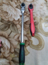 Тріскачка Toptul 1/2" з шарніром 72 зубці (CJKN1643)