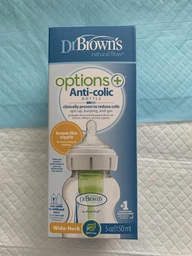 Бутылочка Dr. Brown's Options+ Антиколиковая 150 мл (WB51600-ESX) фото от покупателей 14