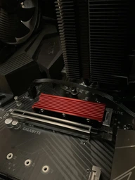 Радиатор Ewell для M.2 NVMe SSD, red (EW328)