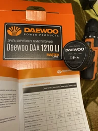 Аккумуляторная дрель-шуруповерт Daewoo DAA 1210Li фото от покупателей 2