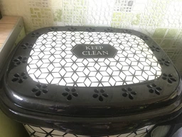 Кошик для білизни ELIF Plastiк 45 л. з малюнком Keep Clean Е-339